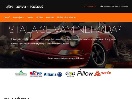 autoservis kotouč - jsem autoopravna s dlouholetou tradicí, nabízíme pro naše klienty kompletní vyřízení pojistných událostí.