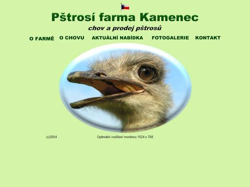 kamenec, polička, vejce, pštros, pštrosy, maso, farmy; charset=windows-1250