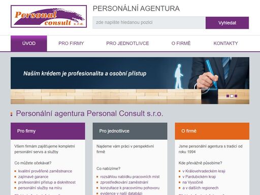 personální agentura personal consult. nabídka práce pro hradec králové, pardubice. volná místa královéhradecký a pardubický kraj a blízké okolí
