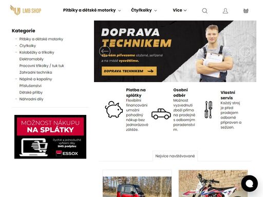 široký sortiment čtyřkolek, pitbike, buggy za bezkonkurenční ceny. rádi vám s výběrem poradíme. dětské špičkové čtyřkolky, které jsme sestavili a otestovali.