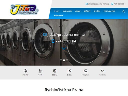 čistírna oděvů, prádelna, dobarvování kůže, kožených oděvů, péřových bund, chemické čištění koberců, žehlení košil