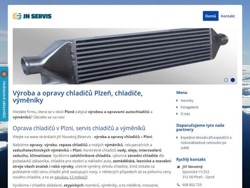 hledáte firmu, která se v okolí plzně zabývá výrobou a opravami chladičů a výměníků? obraťte se na profesionály - na nás!