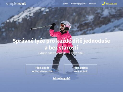 sezónní půjčovna dětských lyží a snowboardů. ?komplet již od 990 kč ? bez zálohy. pro děti a rodiče v praze na flóře nebo přijedeme k vám.