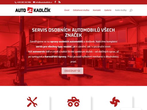autoservis a pneuservis osobních automobilů všech značek - záruční i pozáruční. karosářské práce a odtahová služba. sídlíme v litovli.