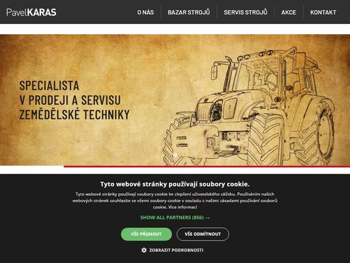 prodej a servis zemědělských strojů různých značek včetně potřebného příslušenství a náhradních dílů. pomůžu i s přípravou dotačních a výběrových řízení.