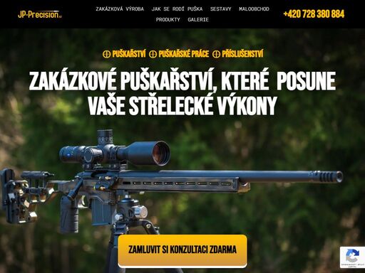 nejlepší zakázkové puškařství, které zaručeně posune vaši střelbu! puškař, pušky a příslušenství, prodej zbraní, výroba zbraní, long range, bipod, úsťová brzda.