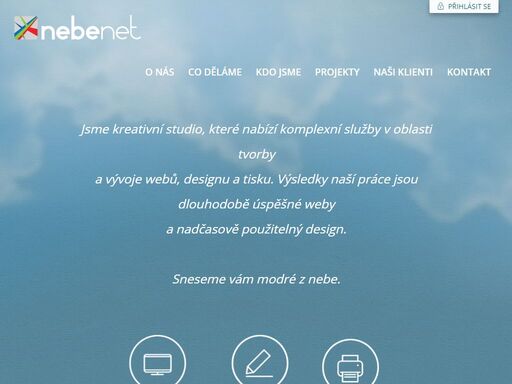 
jsme kreativní studio, které nabízí komplexní služby v oblasti tvorby a vývoje webů, designu a tisku. výsledky naší práce jsou dlouhodobě úspěšné weby a nadčasově použitelný design.
