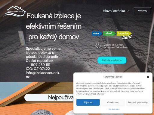 specializujeme se na izolace objektů s působností po celé české republice.