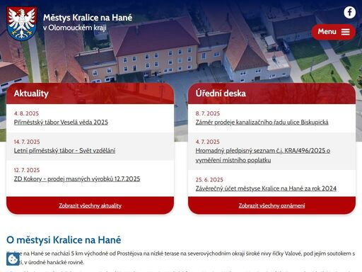 městys kralice na hané se nachází v okrese prostějov, kraj olomoucký. ke dni 2. 10. 2006 zde žilo 1449 obyvatel.