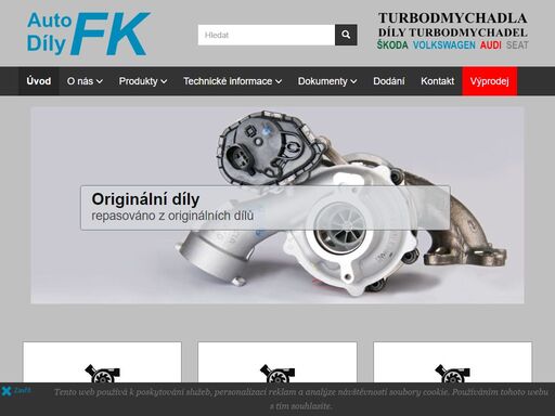 autodíly františek kellner - specialista na nová a repasovaná turbodmychadla pro vozy škoda, volkswagen, seat a audi.  tel: +420 776 665 883 · email: obchod@autodilyfk.cz 