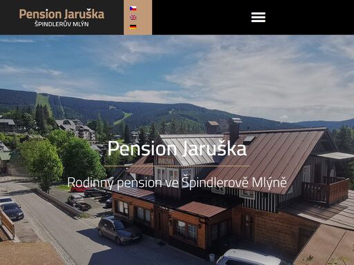 rodinný pension jaruška s dlouholetou tradicí leží v krásném horském prostředí klidné části centra špindlerova mlýna.