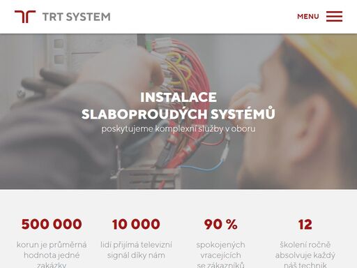 zajišťujeme dodávku slaboproudých systémů od návrhu, zpracování projektu až k realizaci. instalujeme systémy zabezpečení, televizní rozvody a další systémy.