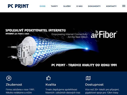 pcprint - váš poskytovatel internetu