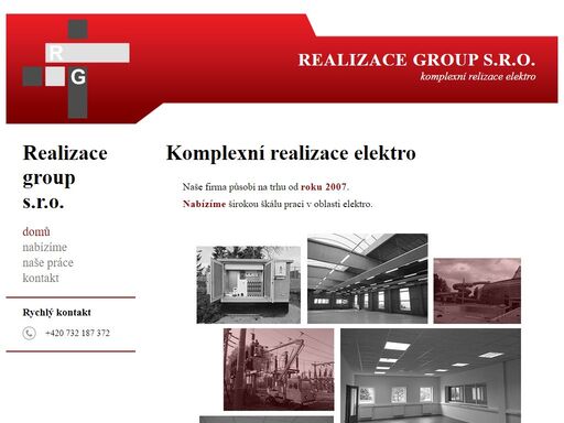 elektromontážní práce, dodávka elektromateriálu, projekční činnost v oblasti elektro