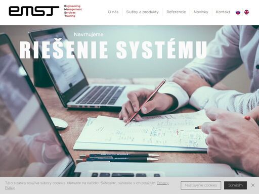 spoločnosť emst s.r.o. je spoľahlivým partnerom v oblasti automatizovaných riešení na domácom aj zahraničnom trhu. bohaté skúsenosti, nadšenie pre automatizáciu a neustále napredovanie sú zárukou kvality ponúkaných služieb. 