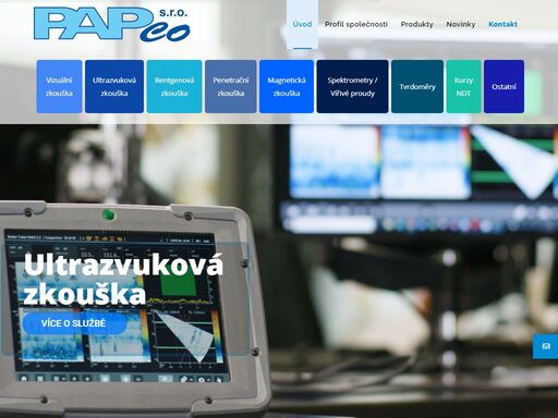 papco, s.r.o. se zabývá obchodní činností v oblasti průmyslové kontroly. rentgeny pro průmyslové využití, rtg přístroje, příslušenství, filmy.