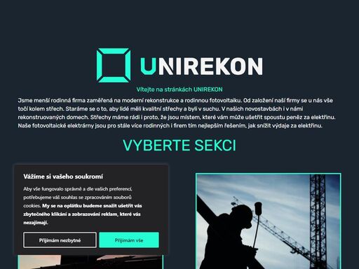stavíme, provádíme rekonstrukce a zateplení budov,
                 od výstavby a rekonstrukcí domů a budov, až po fotovoltaiku.