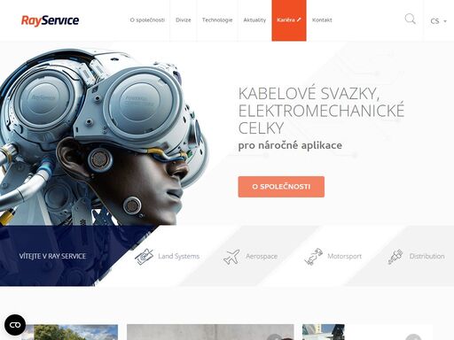 ray service, a.s., je česká výrobně obchodní společnost poskytující komplexní řešení v oblasti výroby kabelových svazků, elektromechanických celků, elektronických zařízení a dodávek kabelových komponent pro široké spektrum zákazníků.