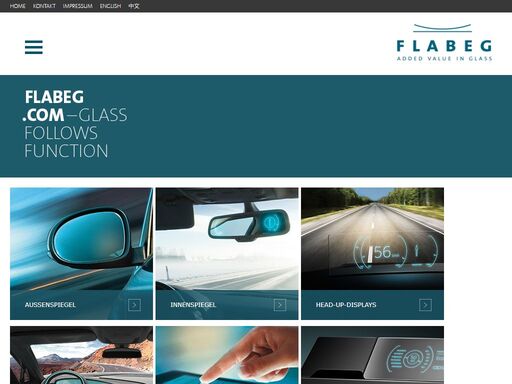 flabeg - wir veredeln glas für die industriellen anforderungen des 21. jahrhunderts. biegen, beschichten und bearbeiten.