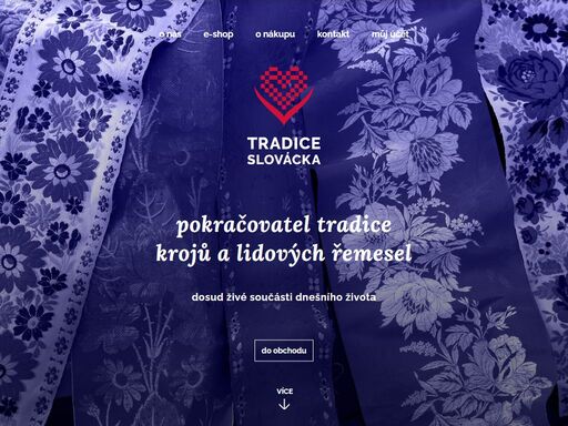 pokračovatel tradice krojů a lidových řemesel, výrobce krojů, lidových krojů a krojových doplňků 