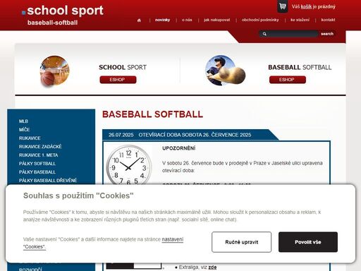 máme pro vás zajímavé novinky z našeho webu baseball softball.