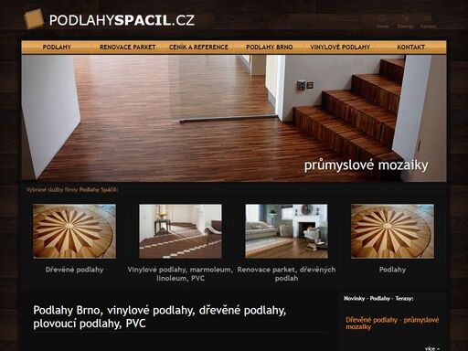 vinylové podlahy brno, renovace parket. podlahářství brno, podlahy spáčil.