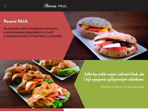 již jste našli jedno místo, kde si pochutnáte na čerstvě připraveném panini, bagetě, dortu, koláči, tiramisu, panna cotta, polévce a čerstvě mleté voňavé kávě s křupavým croissantem, kde si koupíte do ruky svačinku plnou vitamínů a kam si odběhnete na rychlý výživný oběd? my je máme. síť prodejen paneria paul je přesně to, co hledáte pro skvělý den.