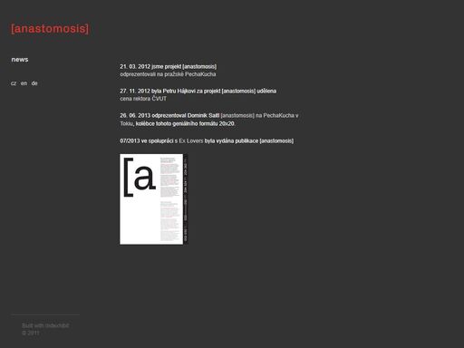 anastomosis - propojené město, výstava ateliéru petra hájka a jaroslava hulína v centru současného umění dox.