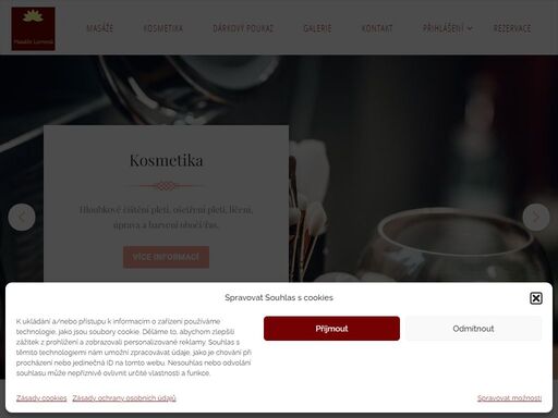 nabízíme masérské a kosmetické služby. nacházíme se v šestajovicích v ulici lomená. přijďte se k nám zrelaxovat a nabrat nové síly.