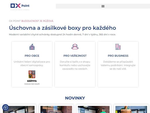bezpečné a variabilní schránky, které umí chladit potraviny nebo ověřit identitu zákazníka pomocí bank id. řešení „vše v jednom“ pro dopravce, e-shopy i samosprávy.