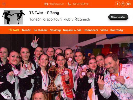tš twist - říčany > taneční a akrobatický rokenrol