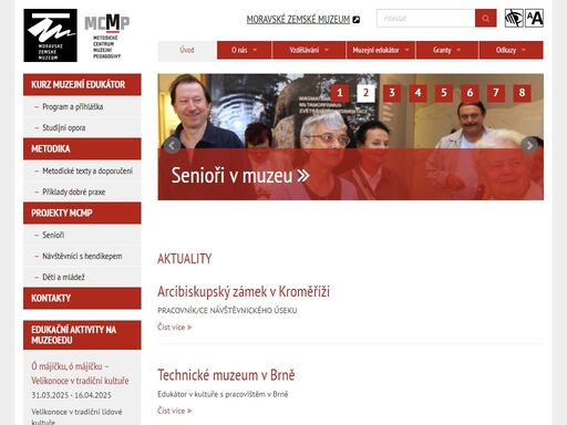vzniklo v roce 2004 na základě koncepce účinnější péče o movité kulturní dědictví, uložené zejména v muzeích a galeriích v české republice, na léta 2003–2008 při moravskému zemskému muzeu.