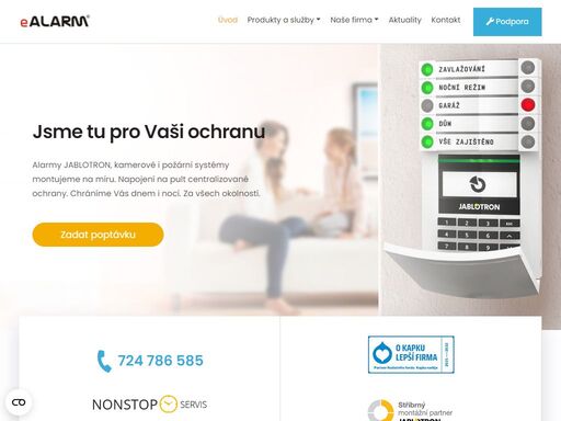 poskytujeme profesionální služby na zabezpečení rodinného domu či bytu v okolí prahy.