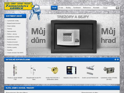 zámečnictví gruber brno poskytuje kompletní zámečnické služby zahrnující výrobu i kopírování všech typů klíčů a také technické služby, které se zaměřují na ochranu majetku a osob. 