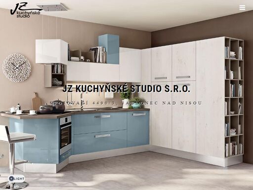 jz kuchyňské studio s.r.o. kuchyně na míru. již 25 let navrhujeme a realizujeme interiéry kuchyní od jednoduchých až po složité. filozofie firmy byla, je a bude založena na celkové kvalitě, profesionalitě, zkušenostech a také spolehlivosti. nabízíme kuchyně vlastní výroby.