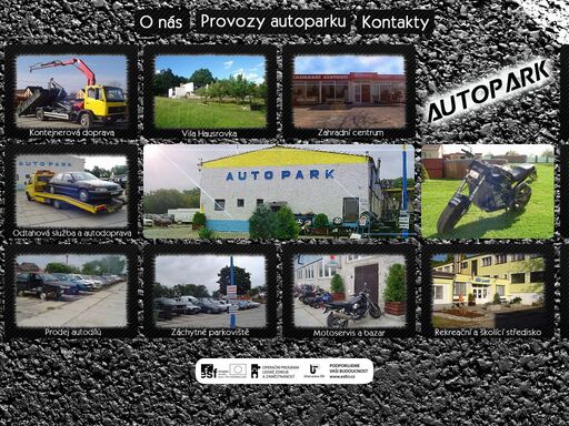 firma autopark se sídlem v dolních břežanech vám nabízí profesionální služby v oblasti automobilů. nabízíme ekologickou likvidaci vozidel zdarma, odtahovou službu, autodopravu, kontejnerovou dopravu, prodej nahradních dílů. v našem areálu také najdete automotobazar.