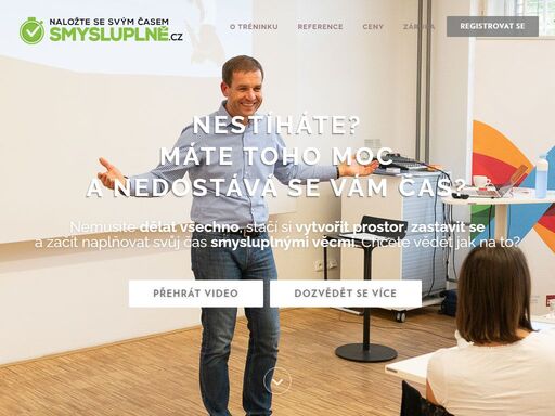 začněte pracovat na skutečně smysluplných věcech. nemusíte dělat všechno, stačí si vytvořit prostor, zastavit se a začít naplňovat svůj čas smysluplnými věcmi. osobní produktita, time management, životní cíle.