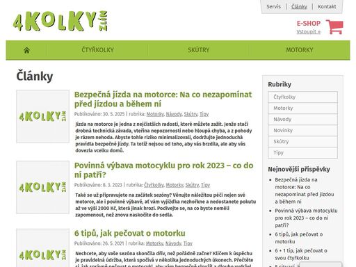 přijďte si vyzkoušet a vybrat čtyřkolku, skútr nebo motorku. poradíme s výběrem stroje i příslušenství, provedeme předprodejní servis a proškolíme vás.