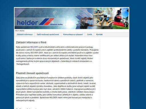 úklidové služby, servis