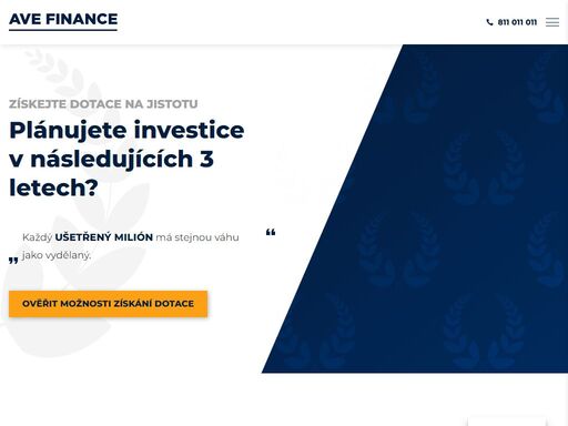 www.avefinance.cz