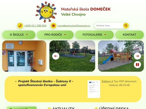 mateřská škola domeček