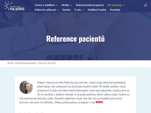 nemocnice na pleši je soukromé zdravotnické zařízení se staletou tradicí. nachází se v krásném prostředí brdských lesů, uprostřed francouzského parku.