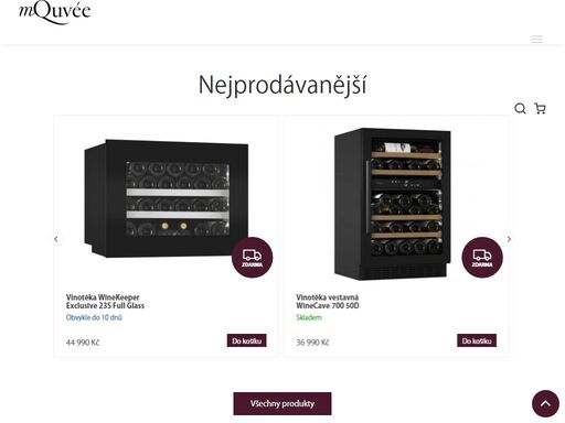 stylové vinotéky pro každou domácnost. 