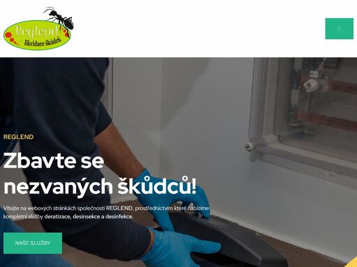 zaměřujeme se na hubení stěnic, hubení švábů, hubení mravenců, hubení hlodavců