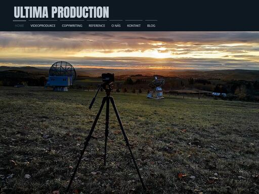 ultima production, to je videoprodukce a copywriting. reklamní kampaně, image video, reportáže, pr články, produktové tipy, tiskové zprávy, zpravodajské články. vše pod jednou střechou.