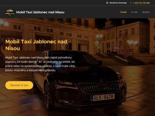vítejte u mobil taxi jablonec nad nisou! jsme společnost, která se specializuje na spolehlivé a pohodlné taxi služby v jablonci nad nisou a okolí, aby vaše cesty byly co nejvíce komfortní a bezstarostné.