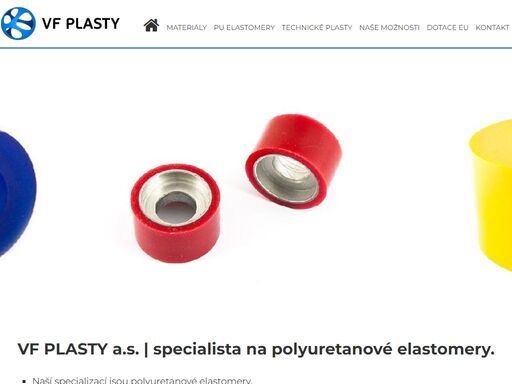 vf plasty a.s. | výroba a zpracování technických plastů