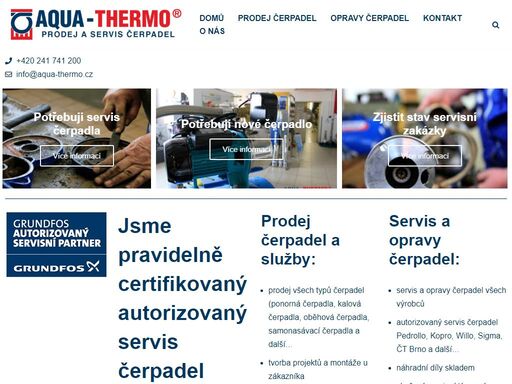 prodej a opravy čerpadel v praze! provádíme servis čerpadel všech výrobců. u nás si vyberete ze širokého sortimentu čerpadel.
