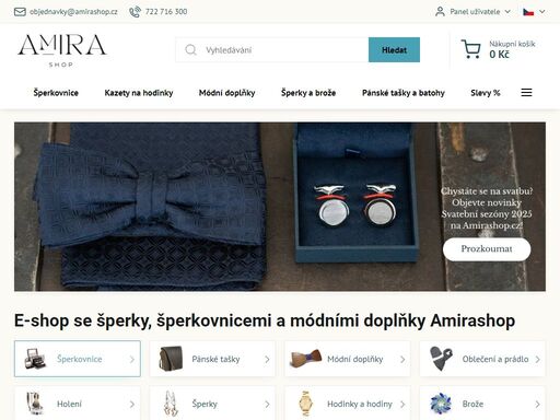 objevte široký výběr šperků, módních doplňků a dárků na amirashop.cz. rychlé odeslání, expresní výměna a doprava zdarma při nákupu nad 1 000 kč. najděte ten pravý šperk nebo dárek ještě dnes!