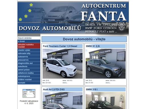 dovoz automobilů, dovoz aut, vozidel z eu